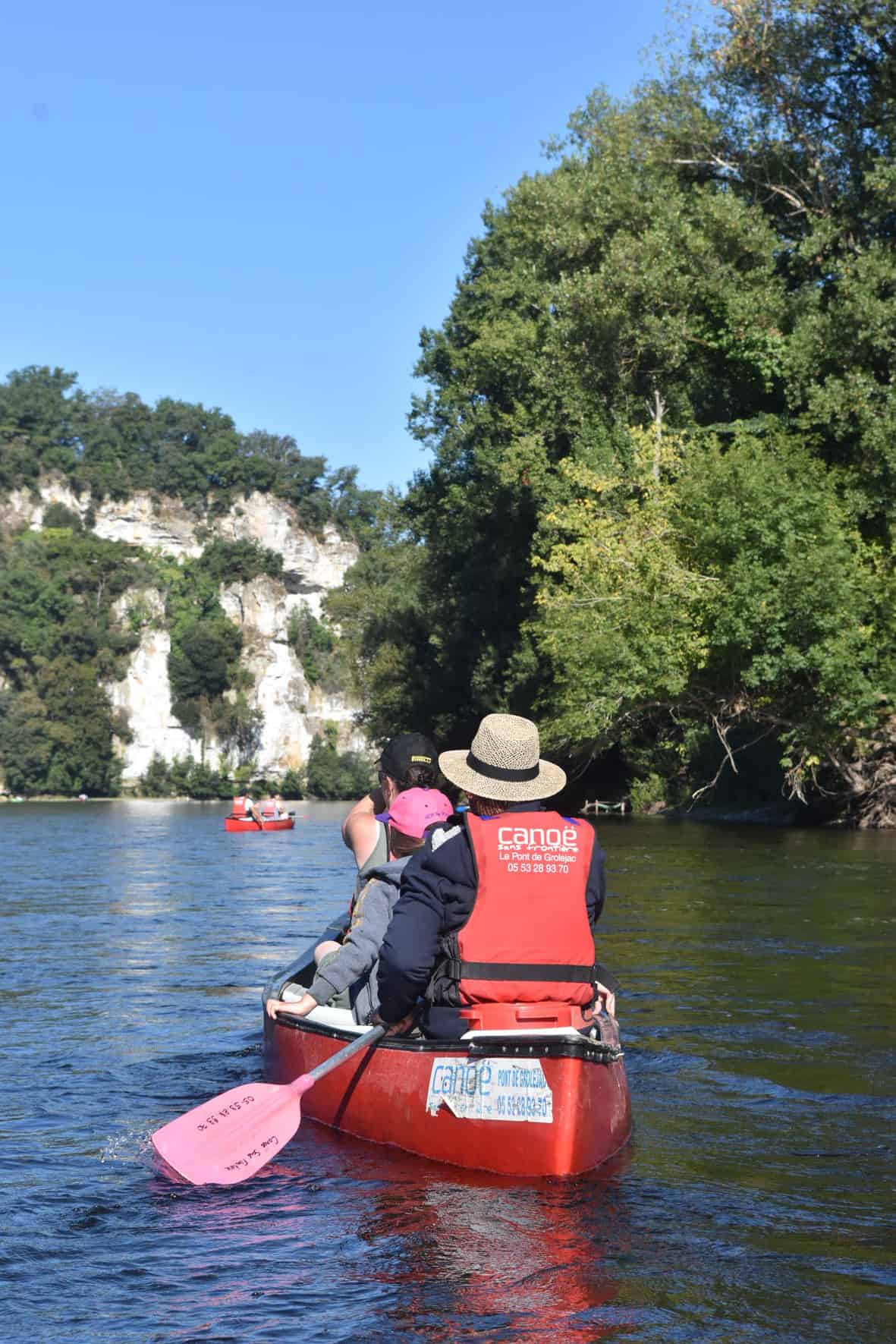 randonnée kayak dordogne, randonnées en canoe sur la Dordogne