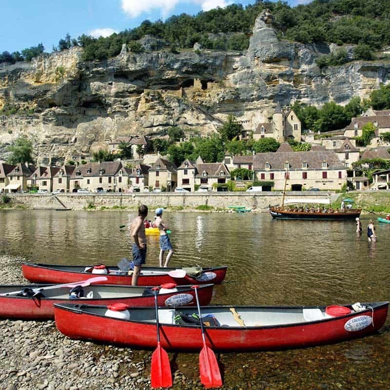 parcours canoe dordogne Circuit Pittoresque sur La Dordogne